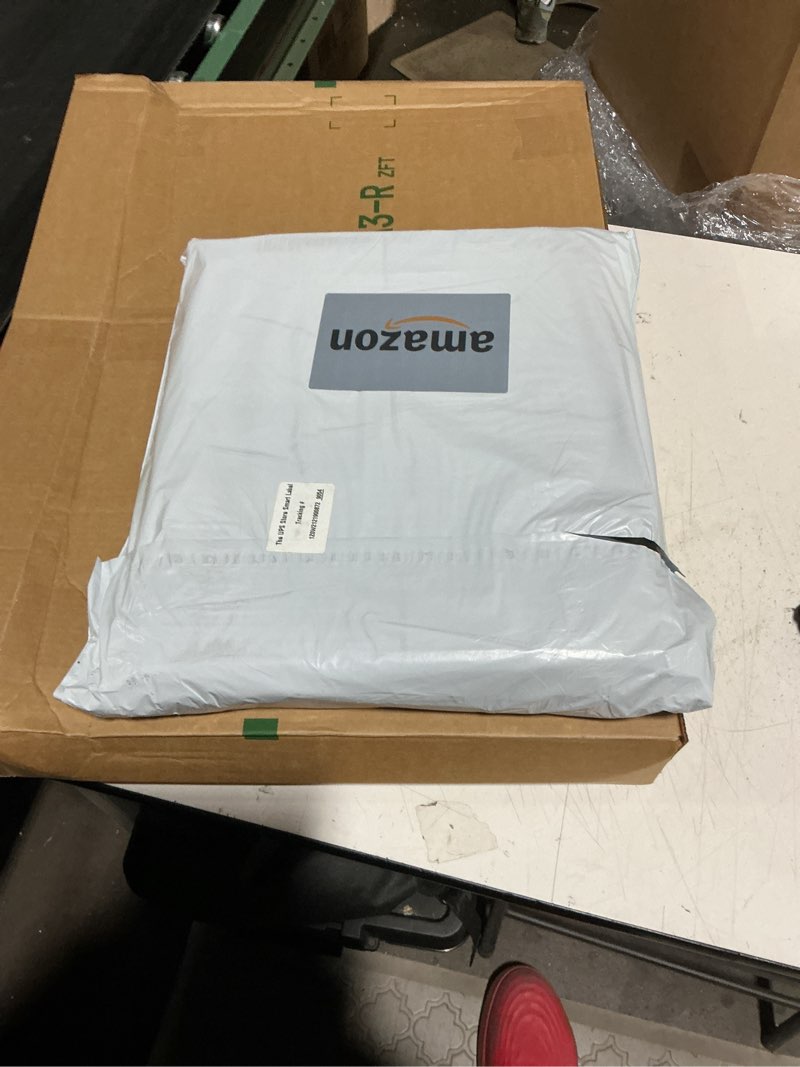 Condition photo showing New/Like New for youfi large seat cushion, 4 inch thick memory foam pu leather cushion for sciatica, hip, low back pain relief, supportive butt pillow for office chair, wheelchair