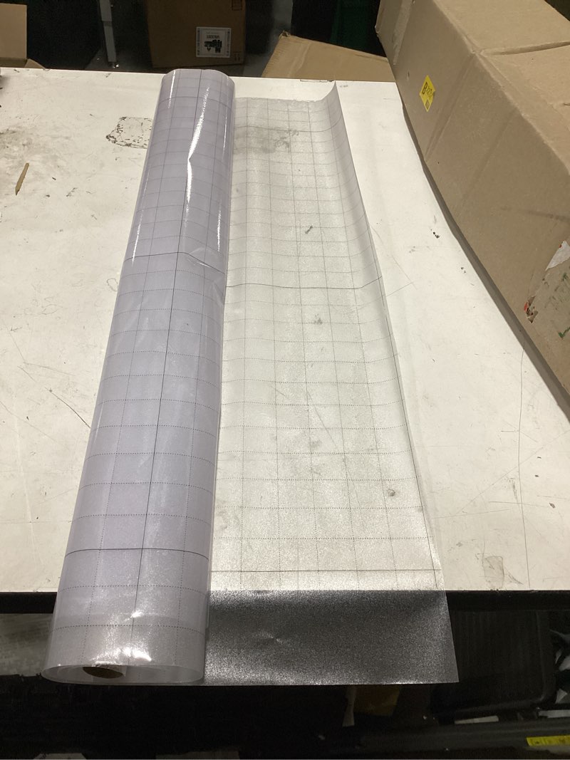 Condition photo showing Good Condition for intbuying cold laminating film glossy roll 25''x180 vinyl cold lamination film self-adhesive laminating vinyl roll