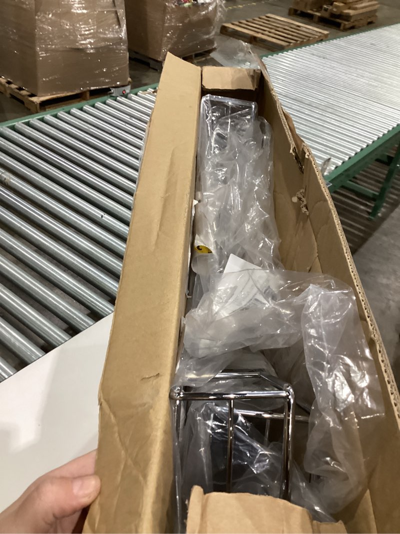 Condition photo showing item condition for 28" Lazy Susan Cabinet Organizer, Lazy Susan Turntable for Kitchen Blind Corner Cabinet, Corner Cabinet Organizer Kidney Shape Rotating Tray for 32 Inches and Above Corner Cabinet 28 Inches