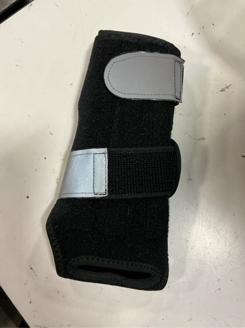 Condition photo showing Good Condition for dog knee brace for torn acl hind leg, rear leg cruciate ligament braces for dogs,strong support to reduce joint pain and muscle sore, with side stabilizers for back leg large