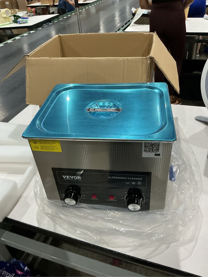 Condition photo showing Good Condition for vevor 15l ultrasonic cleaner with digital timer&heater professional ultrasonic cleaner 40khz advanced