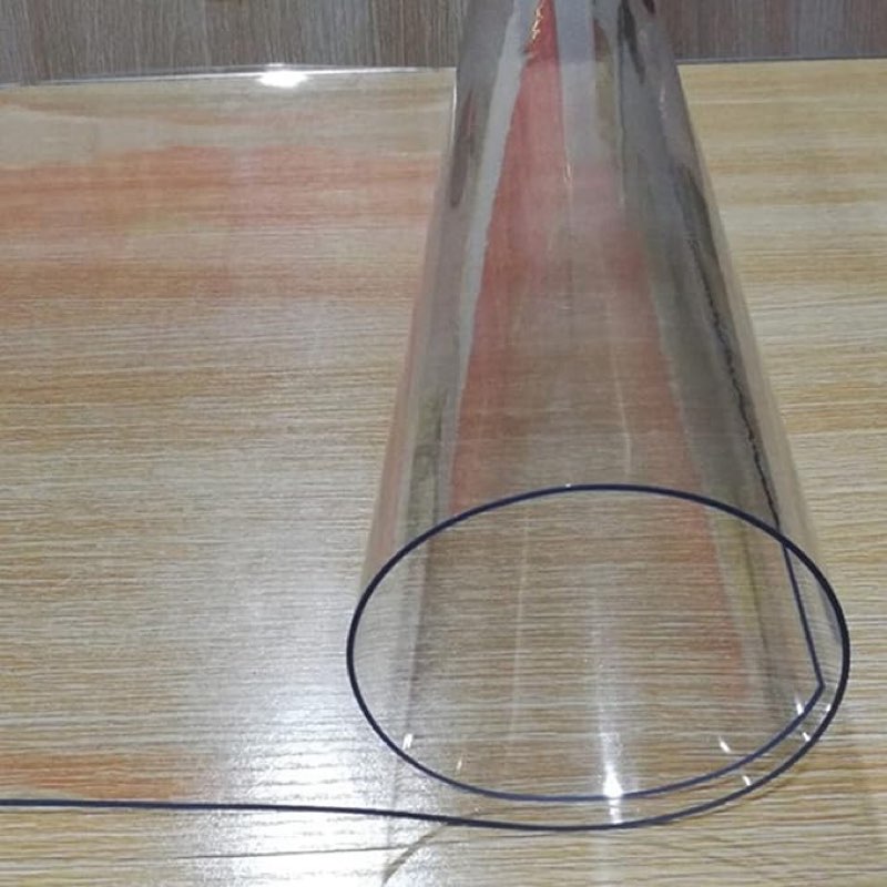 Waterproof Transparent Desk Pad,PVC Desk Cover Non-Slip Heat Resistant Table Mat,Office Home Clear Desk Cover