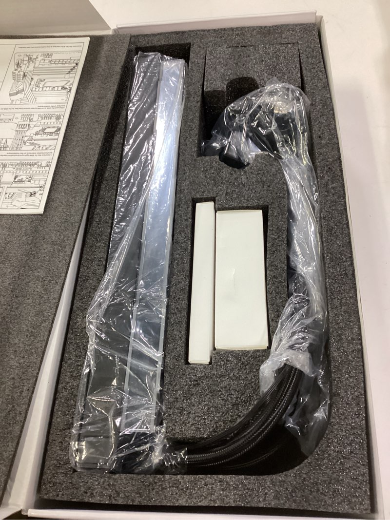 Condition photo showing Good Condition for Jungle Leopard PF 360 CPU Water AIO Cooler Liquid Cooling|5.5-inch LCD Magnetic Screen|360mm ARGB Infinity Mirror 2000RPM PWM Fan|Lower Noise ?30DBA|for Intel LGA1851/1700/1200/115X AMD AM4/AM5-Black PF 360 Black