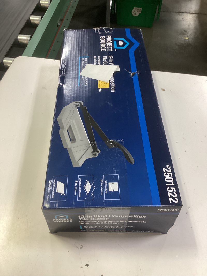 Condition photo showing New/Like New for project source 12-in floor cutter