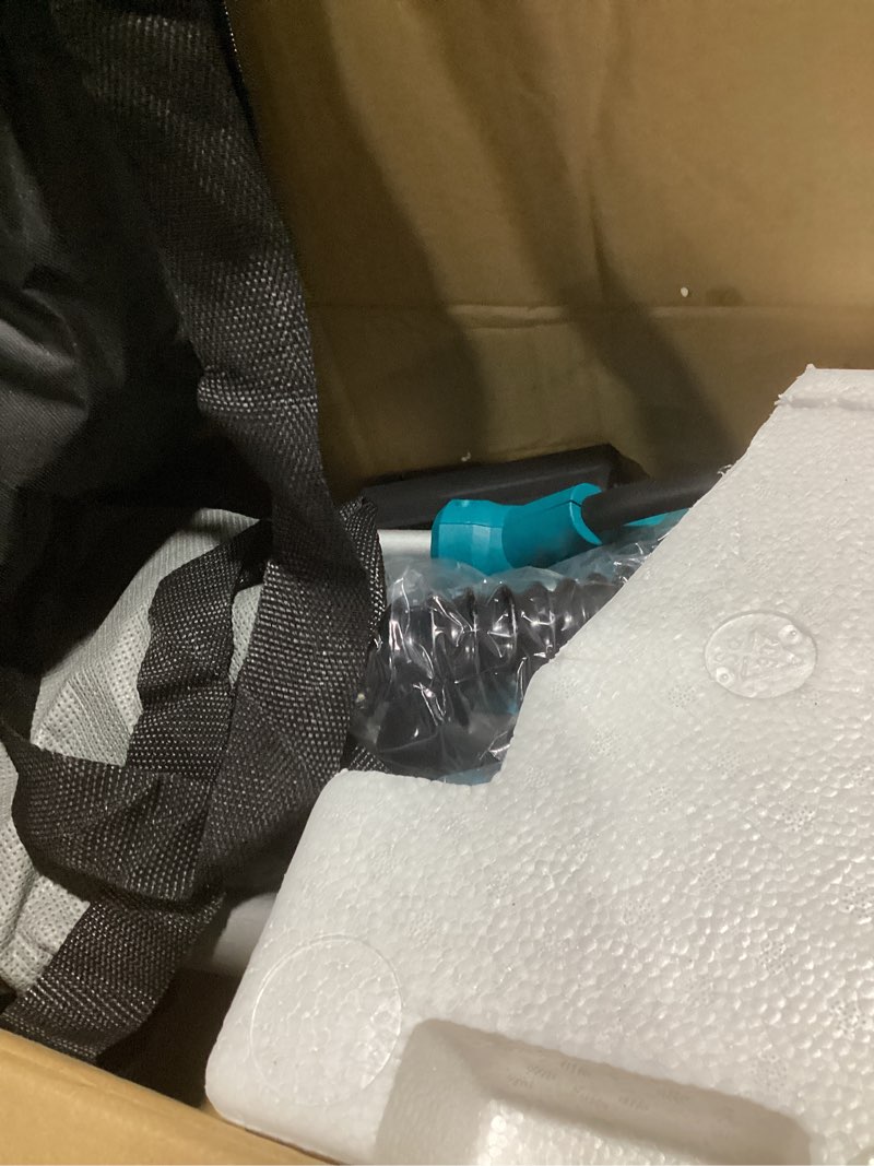 Condition photo showing Good Condition for drywall sander, 1000w popcorn ceiling removal tool, electric drywall sander with vacuum dust collection, 30pcs sanding discs, 6 variable speed 800-2200rpm, led light, foldable & extendable handle
