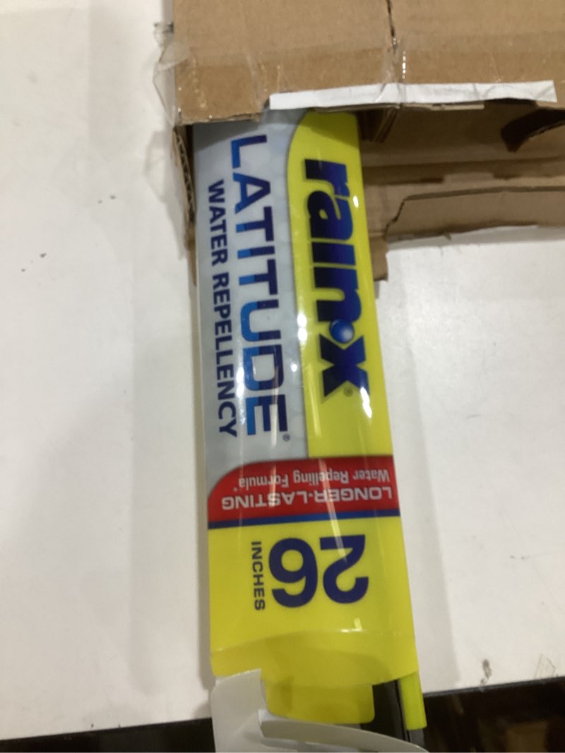 Condition photo showing item condition for Rain-X 810197 Latitude 2-In-1 Water Repellent Wiper Blades, 26" and 20" Windshield Wipers (Pack Of 2), Automotive Replacement Windshield Wiper Blades With Patented Rain-X Water Repellency Formula 26" and 20" Latitude