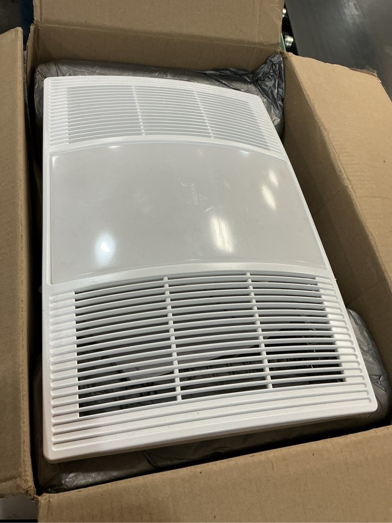 Condition photo showing Good Condition for Broan-NuTone BHFLED110 PowerHeat Bathroom Exhaust Fan, Heater, and LED Light Combination, 110 CFM 110 CFM LED Light Fan and Heater