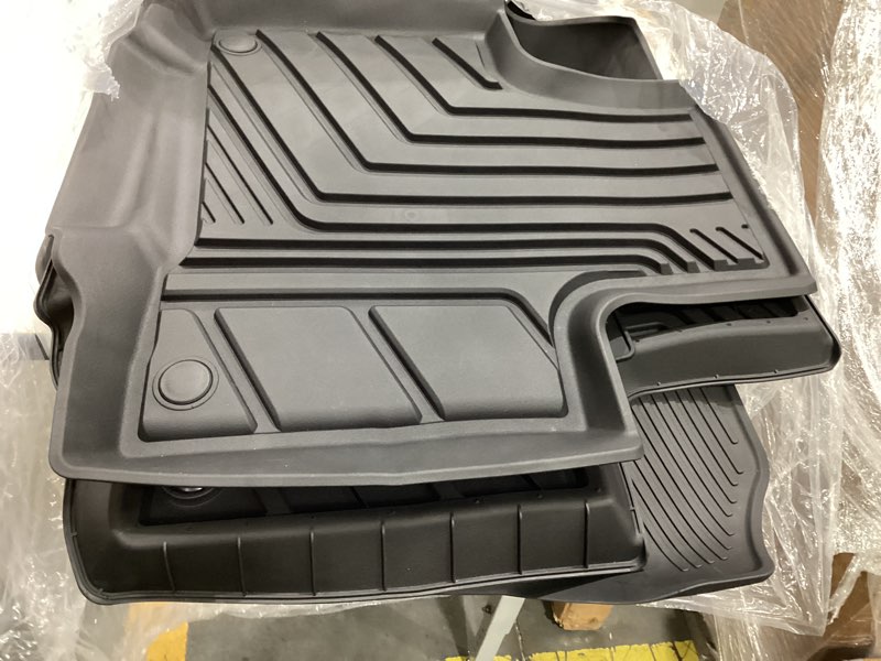 Condition photo showing Good Condition for floor mats compatible with 2020-2024 toyota highlander cargo mat back seat cover protector cargo liner 2023 7 seats highlander accessories (2020-2024,floor mats+trunk mat with backrest mat)