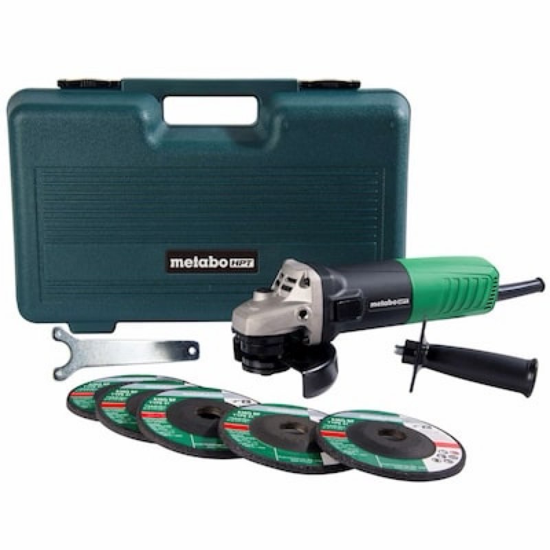 metabo hpt 4.5-in 6.2-amp sliding switch angle grinder
