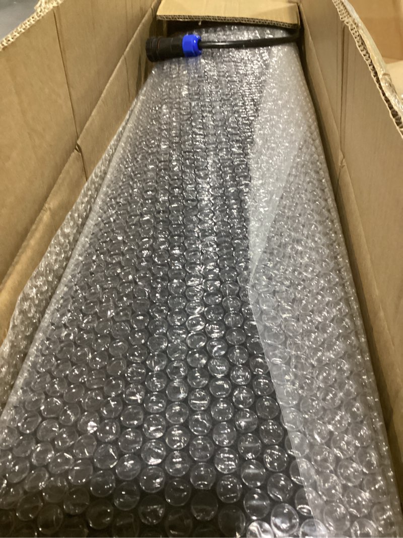 Condition photo showing As Is for Baquler Heated Snow Melting Mats Winter Heated Outdoor Mats No Slip Melts up to 3 Inch/h Connection with 9.84 ft Power Cord for Snow Removal Stair Step Driveway Walkway(Classic,30 x 48 Inch,Black)