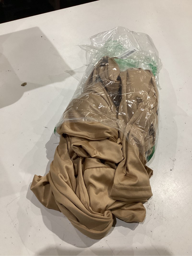 Condition photo showing Good Condition for 7.2ft open arch cover khaki arch covers u-shaped spandex wedding arch backdrop stand cover brown arches covers backdrop fabric for birthday party baby shower banquet birthday party decor 7.2ft khaki