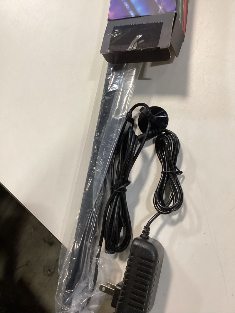 Condition photo showing Good Condition for Submersible Aquarium Light, Fish Tank Light with Air Bubble Hole, RGB Color Changing Brightness Adjustable IP68 Waterproof Remote Control LED Light for Aquarium Fish Tank 35 inch