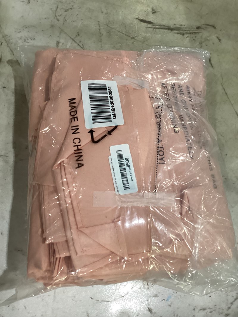Condition photo showing Good Condition for bailarina cloth napkins set of 120,17x17 inches dinner napkins cloth washable,polyester square table cloth napkin bulk with hemmed edges ideal for banquets, parties and weddings-dusty pink dusty pink 120