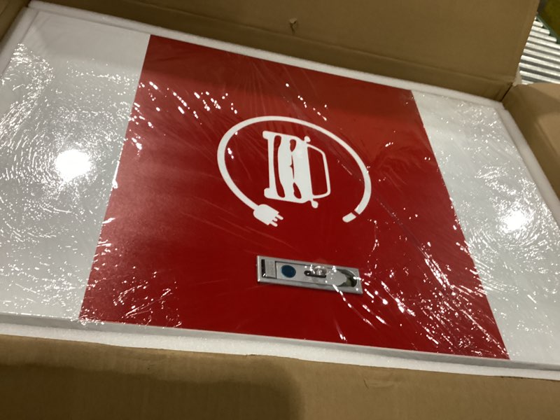 Condition photo showing New/Like New for BMZX for Tesla Wall Charger Box Compatible with Tesla Wall Connector Gen 3, Indoor/Outdoor EV Charger Enclosure, Cable Organizer, Waterproof & Dustproof Large