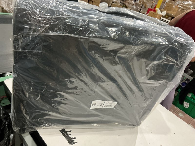 Condition photo showing Good Condition for matein rolling garment bag with 2 packing cubes, large check-in travel garment bags with 17.3 inch laptop compartment, wrinkle free wheeled business softside suitcase luggage for men and women, black large - checked black