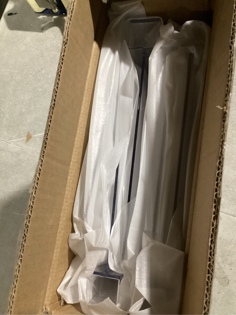 Condition photo showing Good Condition for Saccik Purse Organizer for Closet Shelf Dividers: 8-Pack Adjustable Clear Acrylic Bag Storage Organizer for Handbags, Sweaters, Towels, Jeans and Shoes on Wood Shelves