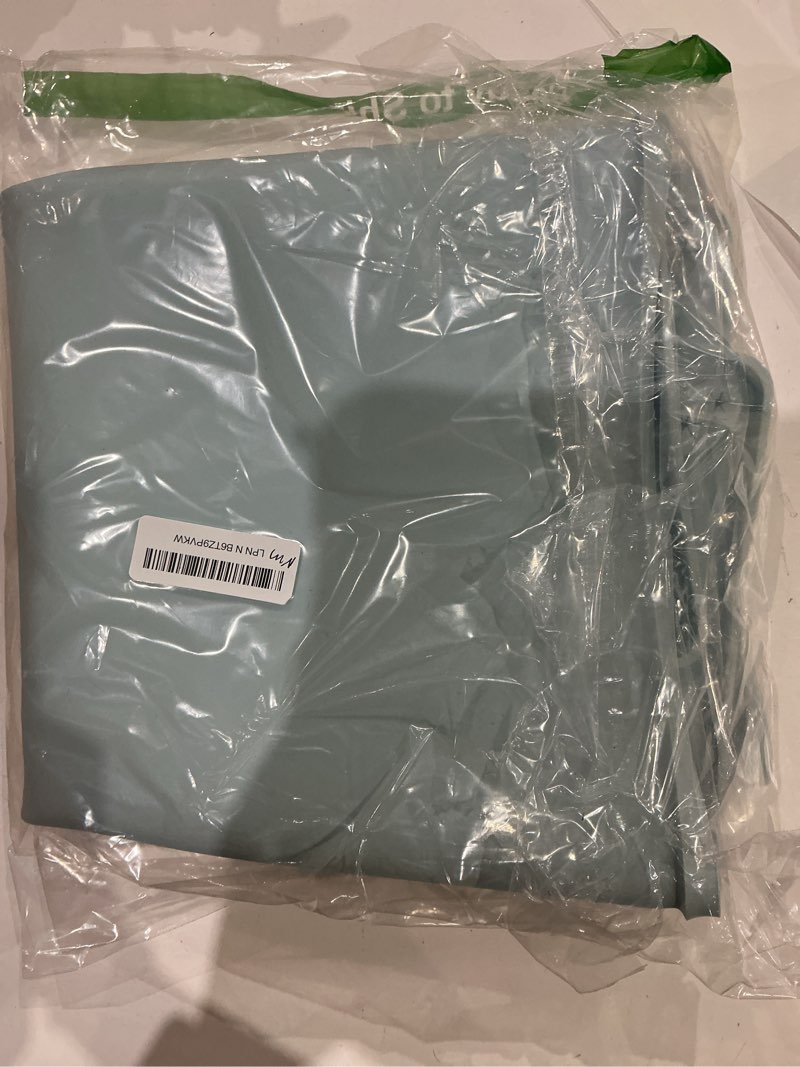Condition photo showing Good Condition for tidyfriend dog pee pad holder tray fits for 30” x 23” pee pads with corner lock holes, raised edges, non-spill, easy to clean silicone dog potty tray holder, for indoor floor protection (light grey) 30 x 23 inches light grey