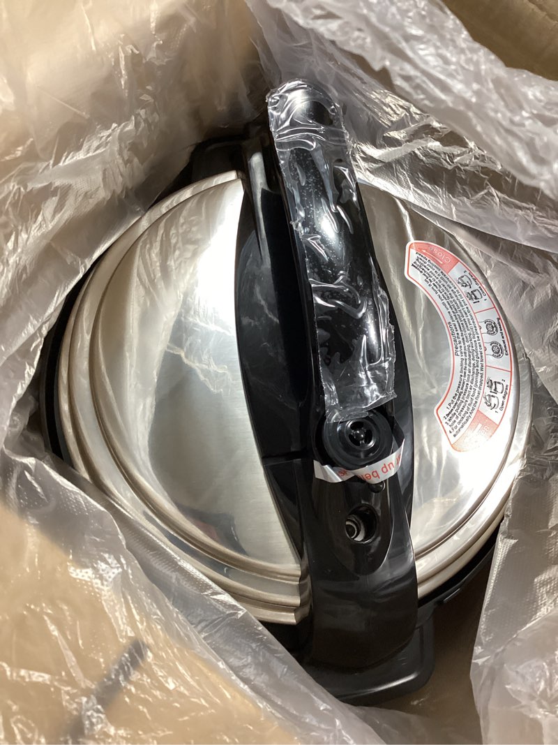 Condition photo showing Good Condition for 10 in 1 electric pressure cooker with 24-hour reservation function, 6l, slow cooker, rice cooker, wok, cake, yogurt, make cooking easier (black)