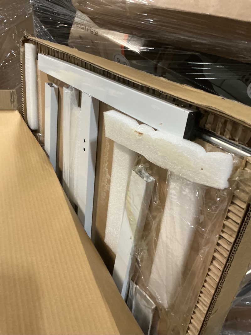 Condition photo showing Good Condition for maxtek 60 x 48 Double Sided Rolling Whiteboard, Mobile Whiteboard Magnetic White Board - Large Reversible Dry Erase Board Easel Standing Board on Wheels with Stand (60 x 48) 60x48 inch White