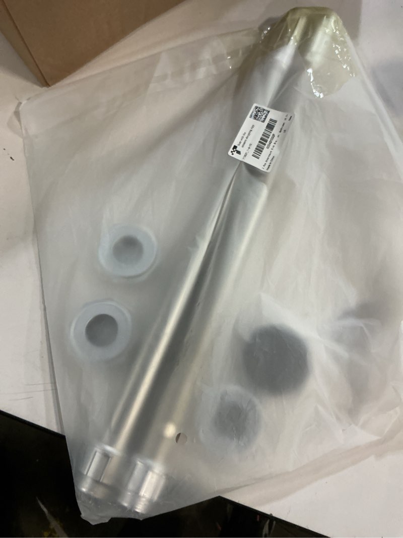 Condition photo showing As Is for 2 Pcs Undermount Sink Brackets, Adjustable Stainless Steel Sink Support Pole, No Drill Mounting and Repair Kit for Kitchen, Bathroom, 19.7-31.5 Inches