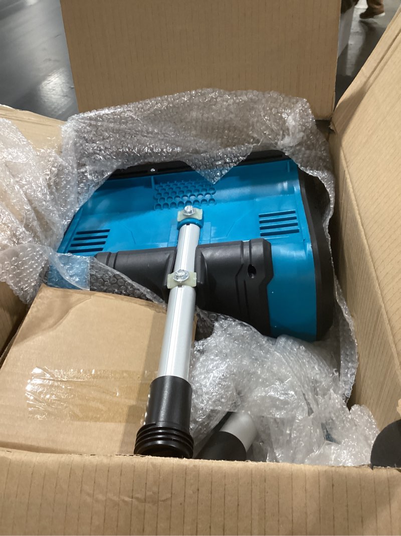 Condition photo showing Good Condition for Electric Cordless Snow Shovel, Snow Blower Cordless, 13"x6" Clearing Path, Directional Plate & Auxiliary Handle, Snowblower Electric Snow Blower Battery Powered (2*4.0Ah Batteries & Charger Included)