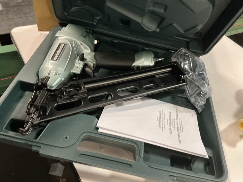 Condition photo showing Good Condition for Metabo HPT Finish Nailer  15 Gauge  Pro Preferred Brand of Pneumatic Nailers  Finish Nails 1-1/4-Inch up to 2-1/2-Inch  Integrated Air Duster  Selective Actuation Switch  5-Year Warranty  NT65MA4