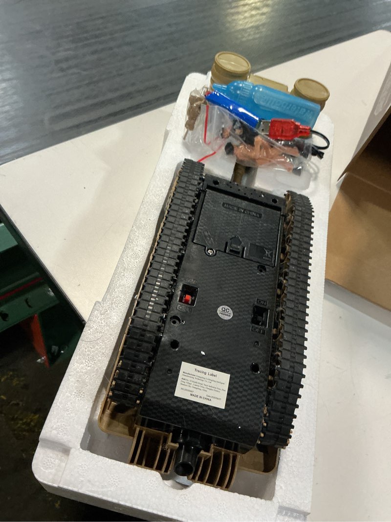 Condition photo showing Good Condition for 1/24 russian t-90 remote control tank, 2.4ghz infrared battle tank, 330° turret rotation, smoke light sound effects, 2 × rechargeable batteries, military army toy for boys & kids 4+