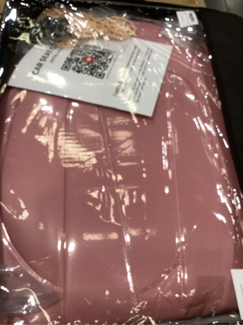 Condition photo showing Good Condition for CarLuxor Pink Car Seat Covers,5 Seats Universal Seat Covers for Cars,Luxury Leather Comfortable Automotive Car Seat Protector Universal Fit for Most Cars SUV Sedans Full Set Pink