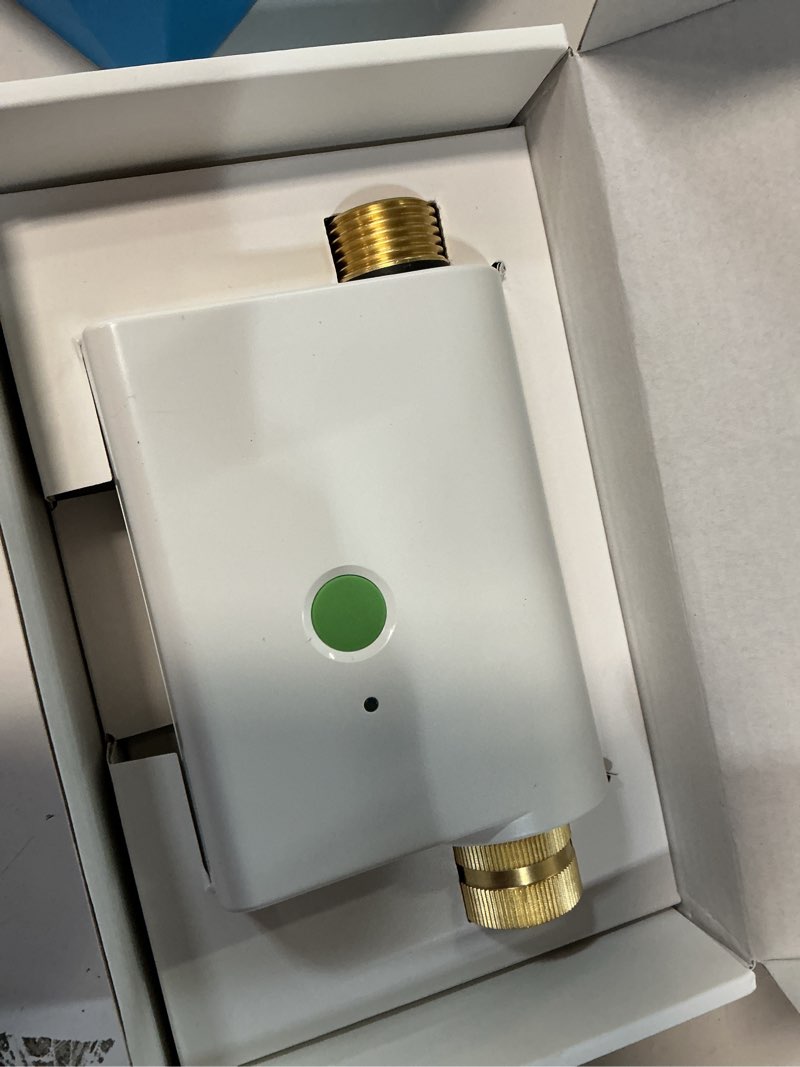 Condition photo showing Good Condition for meross wifi water timer for garden hose, smart hose timer with brass inlet & outet, wifi sprinkler valve work with apple homekit, alexa & google assistant, smart rain skip for lawn, garden & yard timer with wifi hub