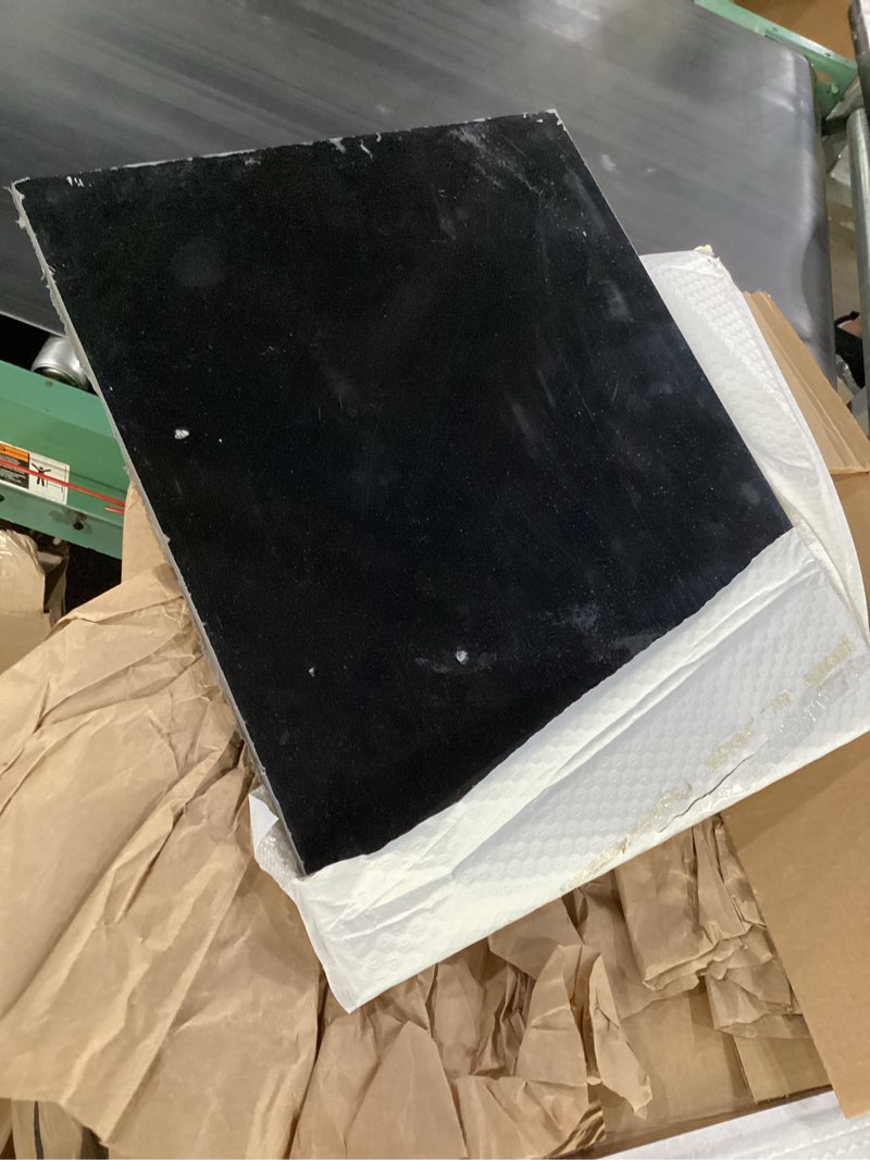 Condition photo showing As Is for g10 fiberglass sheet, 400x500x6.0mm glass fiber composite laminate board, epoxy resin panel for diy models, rc, 3d printing, electrical insulation 6.0mm thickness black 400x500x6.0mm black 1