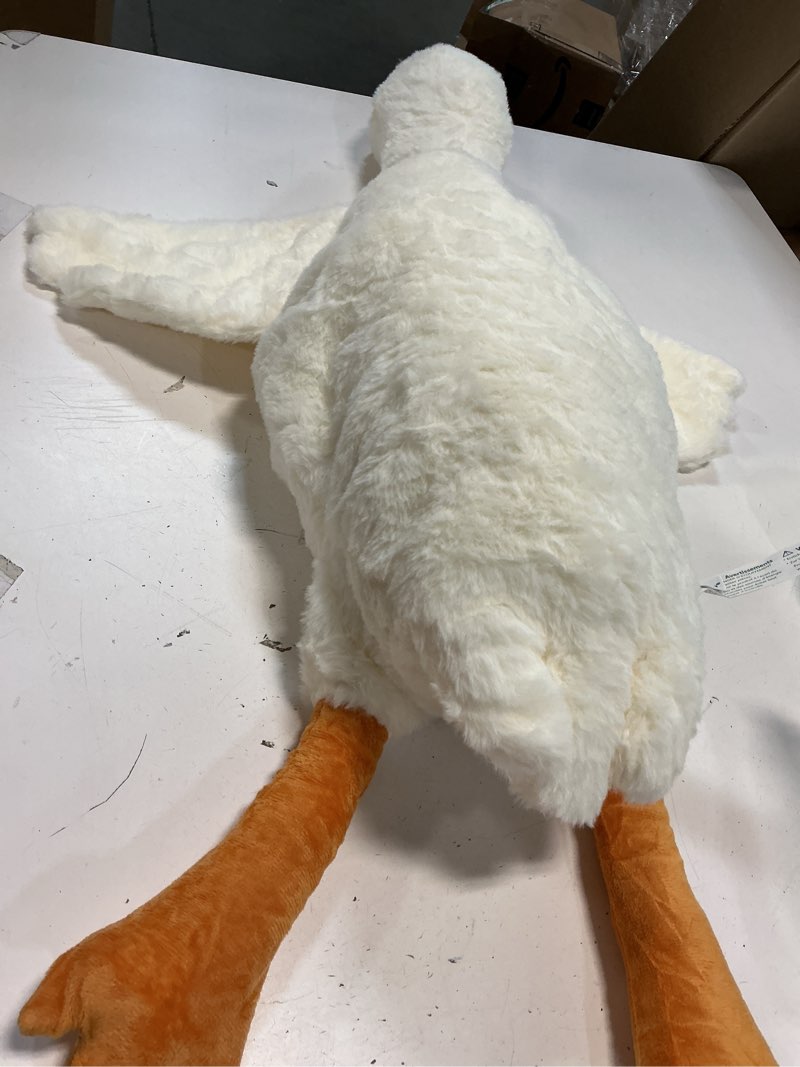 Condition photo showing Good Condition for Tanha Goose Plush, Goose Stuffed Animal, White Stuffed Goose, Soft and Cute Duck Plush Gift for Kids and Adults?35 inch, 90cm?
