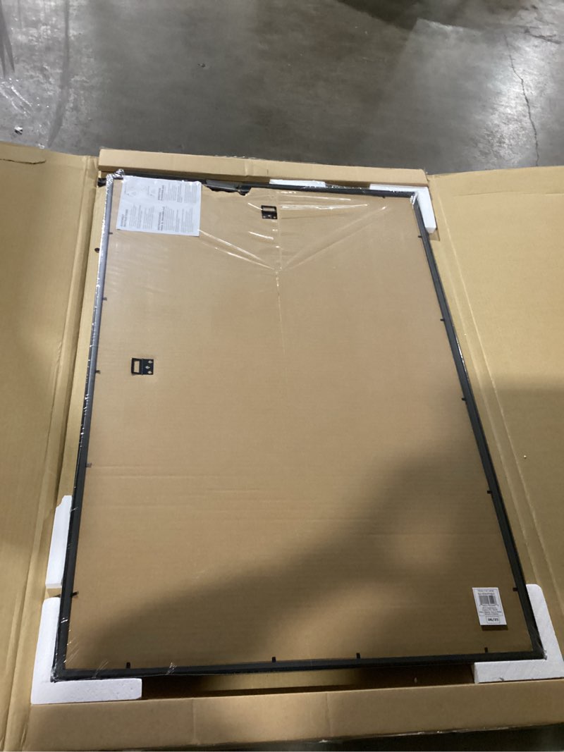 Condition photo showing Good Condition for MCS Trendsetter 24x36 Poster Frame Black High-Gloss, Vertical & Horizontal Wall Hanging Large Picture Frame for Photos, Posters & Art Prints (1-Pack) 1-Pack 24x36