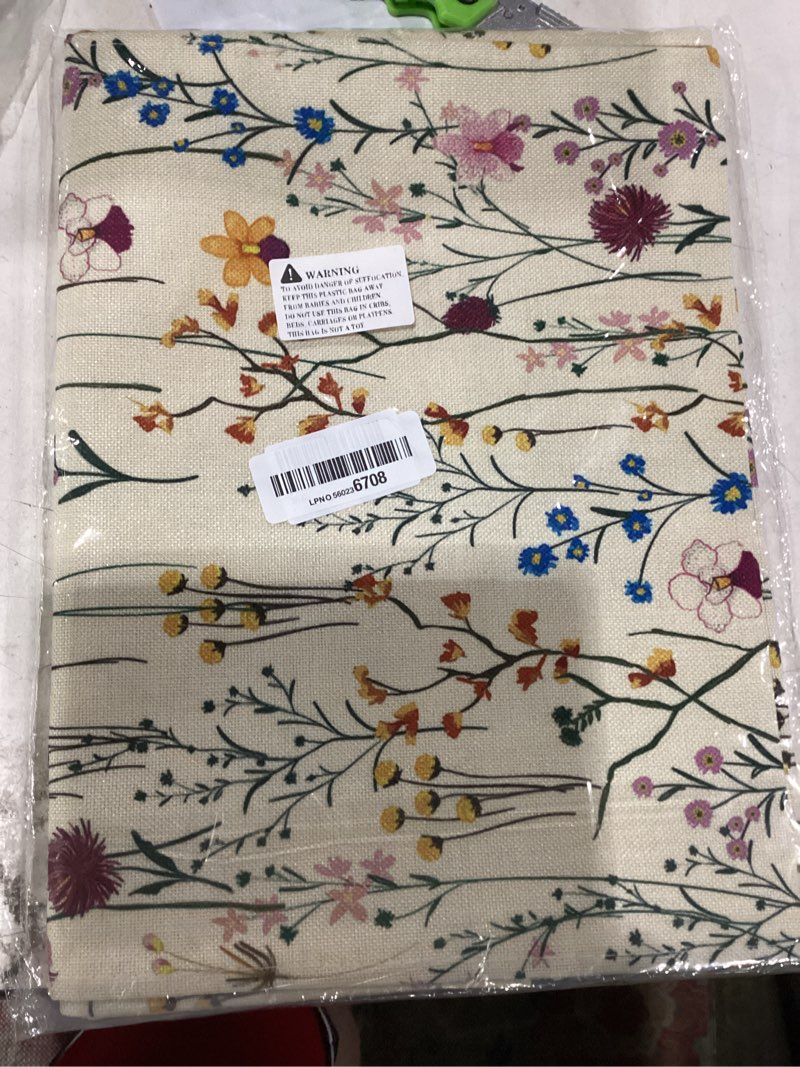 Condition photo showing New/Like New for watercolor wild flowers table runner, seasonal summer colorful flowers holiday kitchen dining table decoration for home party decor 13 x 108 inch 13x108 inch, table runner set of 1