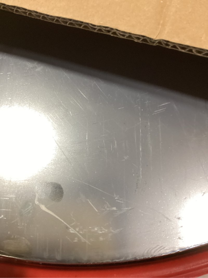 Condition photo showing Good Condition for 24 inch traffic safety mirror,unbreakable pc convex mirrors,garage parking mirrors blind spot mirror with 170° wide angle view sunshade for street garage