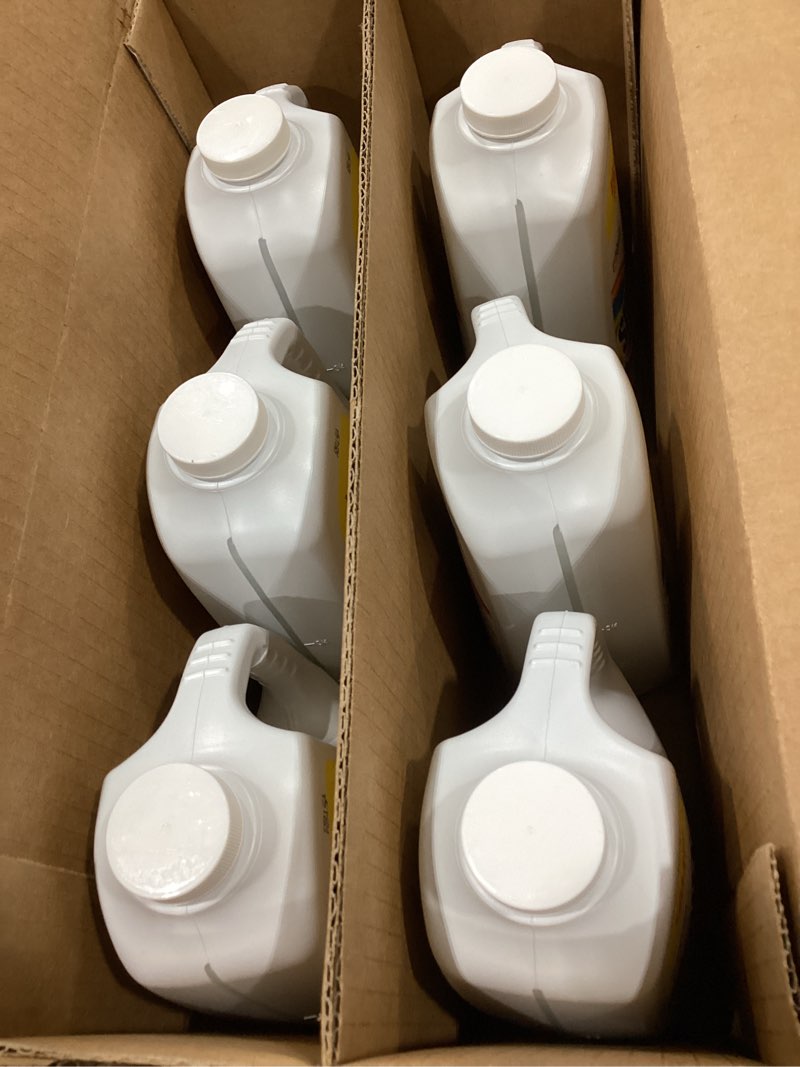 Condition photo showing Good Condition for shout triple-acting laundry stain remover for everyday stains liquid refill, 60 fl oz - pack of 6 60 fl oz (pack of 6)