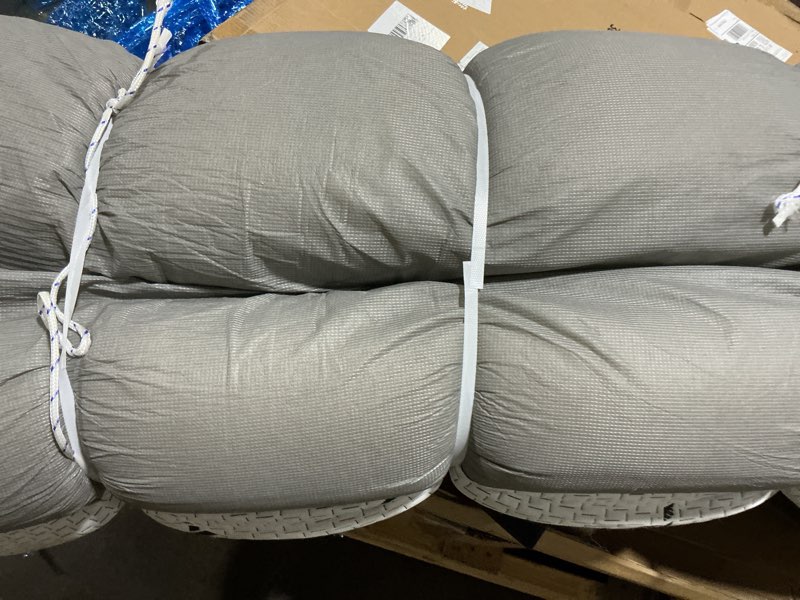 Condition photo showing Good Condition for Dual-Layered & Triple-Zoned 3 Inch Memory Foam Mattress Topper for Spine Alignment and Back Pain Relief (Queen) - Firmer Middle Zone for Alignment - One Layer for Comfort, One for Support