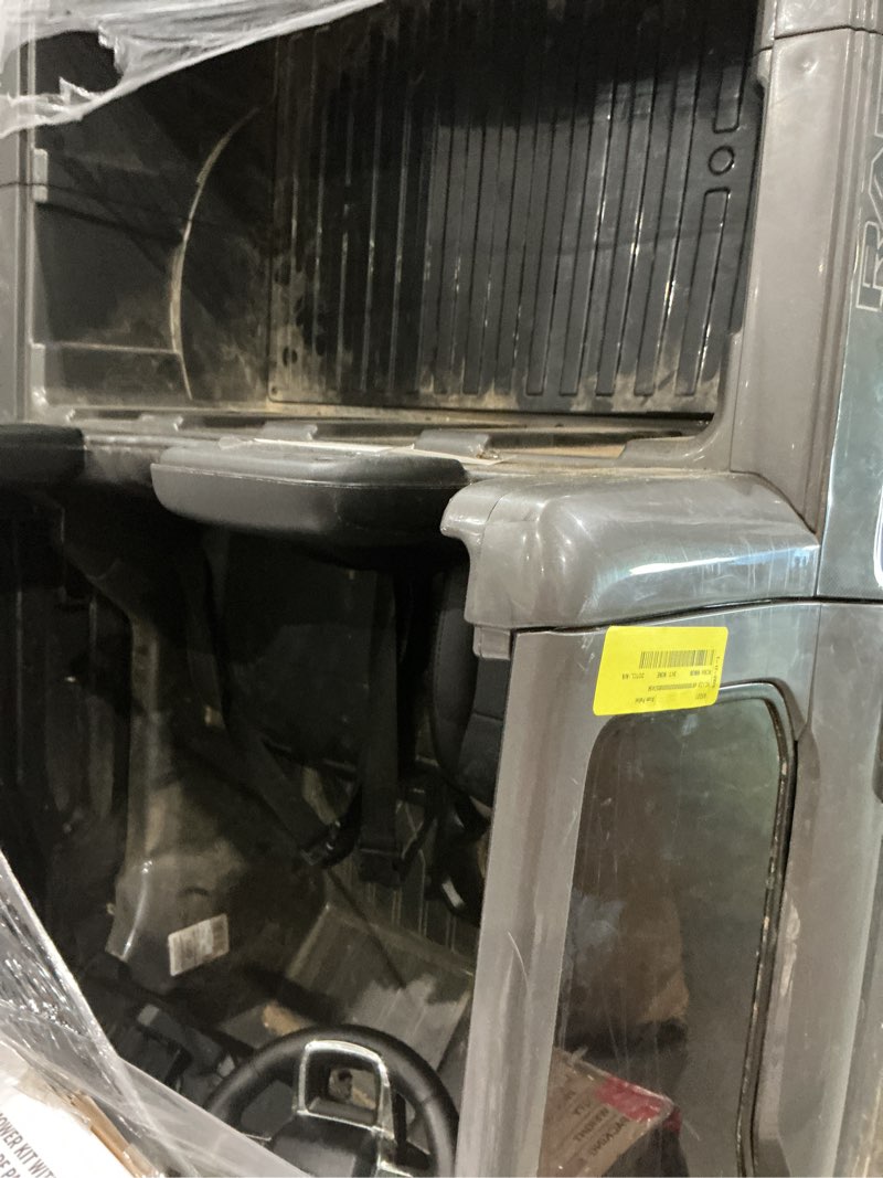 Condition photo showing As Is for 12v ford f-150 raptor battery ride-on toy, carbonized grey, kids ages 3+, by huffy