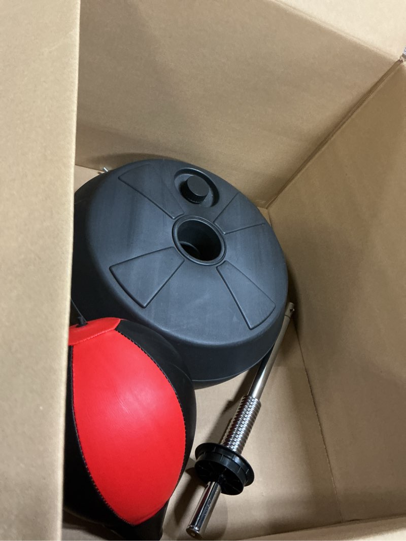 Condition photo showing As Is for Punching Bag with Stand, Boxing Bag for Teens & Adults - Height Adjustable - Speed Bag for Training, Boxing Equipment, Stress Relief & Fitness Style 3