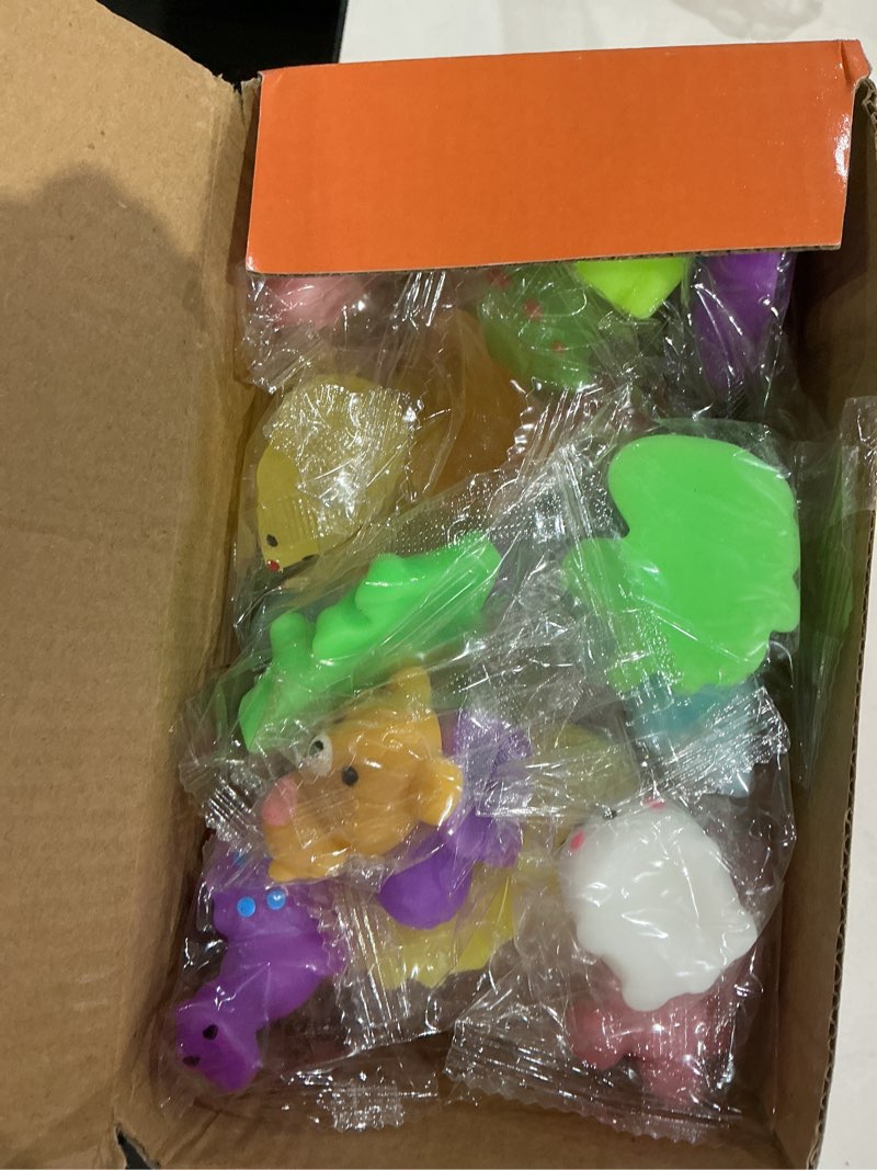 Condition photo showing New/Like New for 60 pack mochi squishy toys, kawaii mini animal squishies for kids treasure box classroom prizes birthday party favors goodie bag stuffers pinata easter egg fillers sensory fidget toys xmas gift 60 mixed