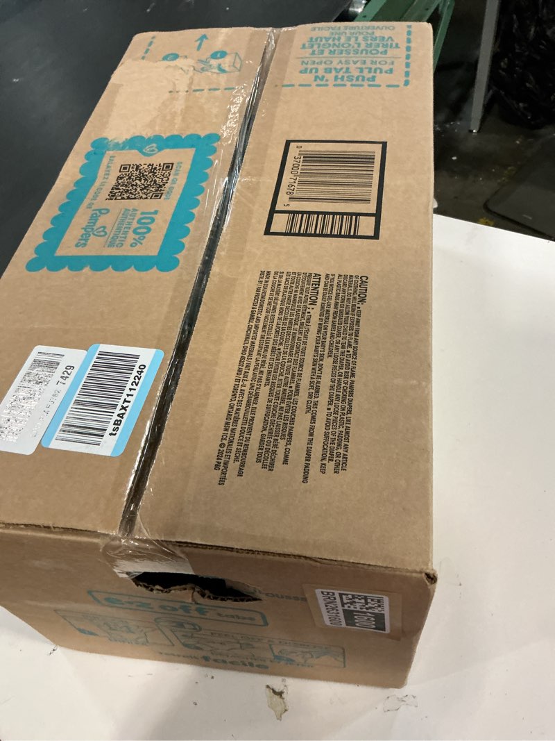 Condition photo showing New/Like New for Pampers Diapers - Cruisers 360 - Size 6, 104 Count, Babyproof up to 100% Leakproof Pull-On Diaper Size 6 104