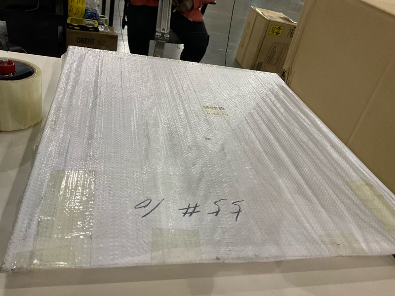 MASSLUNT Galvanized Steel Drain Grate with Base, 20x20 Outdoor Drain Cover and Frame, B Class Sewer 