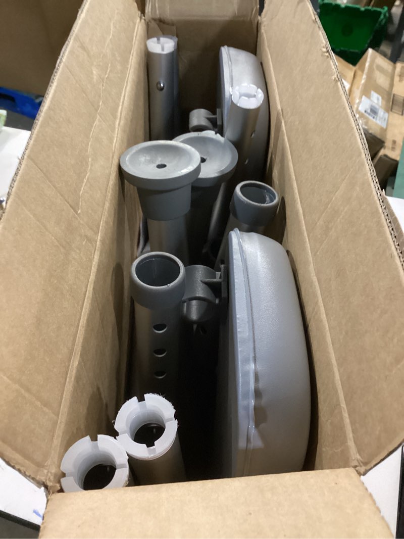 Condition photo showing Good Condition for Toilet Seat Risers for Seniors, Raised Toilet Seat with Padded Handles & Seat, 400 LBS Raised Toilet Seat with Adjustable Height & Width for Pregnant, Disabled, Handicapped,(Gray)