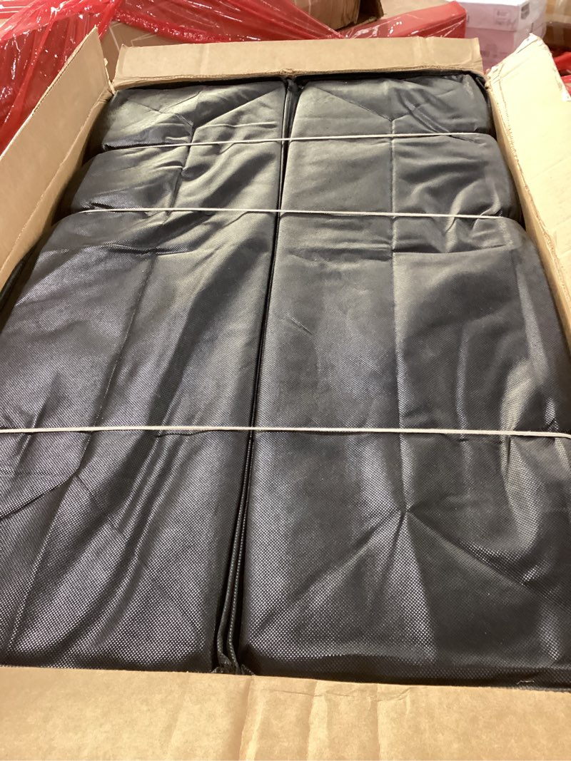 Condition photo showing As Is for Similar to stock photo Size unknown quantity of 2  Trifold Mattress, Foldable Memory Foam Mattress with Viscose Derived from Bamboo Washable Cover, Folding Mattress Topper Floor Bed for Camping, Guest, RV, Ventilated 