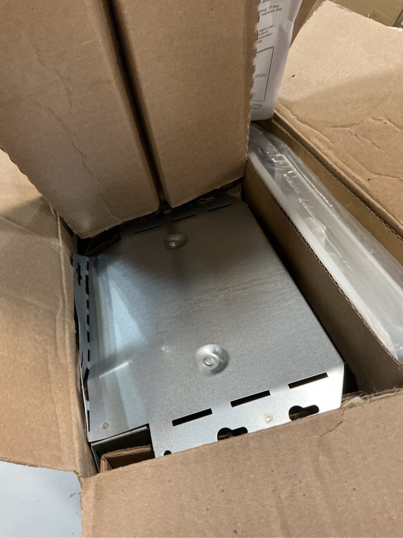 Condition photo showing As Is for broan-nutone roomside series 60 cfm 0.9 sones bathroom exhaust fan with light