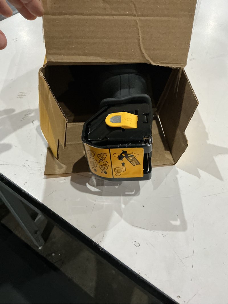 Condition photo showing Good Condition for dewalt reciprocating saw, 12 amp, 2,900 rpm, 4-position blade clamp, variable speed trigger, corded (dwe305)