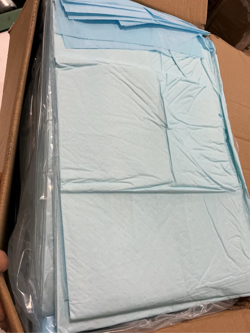 Condition photo showing Good Condition for puppy pads xl 28x34 [100-count] dog pads extra large 28" x 34" leak-proof dog pee pads - quick-dry puppy pee pads pet potty training - heavy duty super absorbent wee wee pads for dogs bulk -100 pack