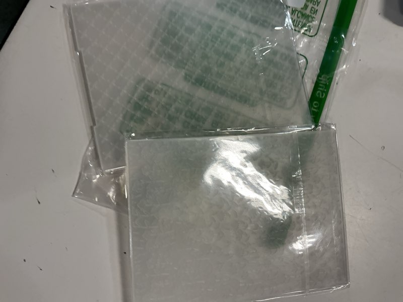 Condition photo showing Good Condition for Roowest 2 Pcs 24'' x 36'', 1/8 Inch Thick Clear Acrylic Sheet Panels Transparent Cast Sheet Plastic Panels with Protective Film Cut to Size Cast Acrylic Board for Craft DIY Projects 24 x 36 Inch, 1/8 Inch Transparent 2 