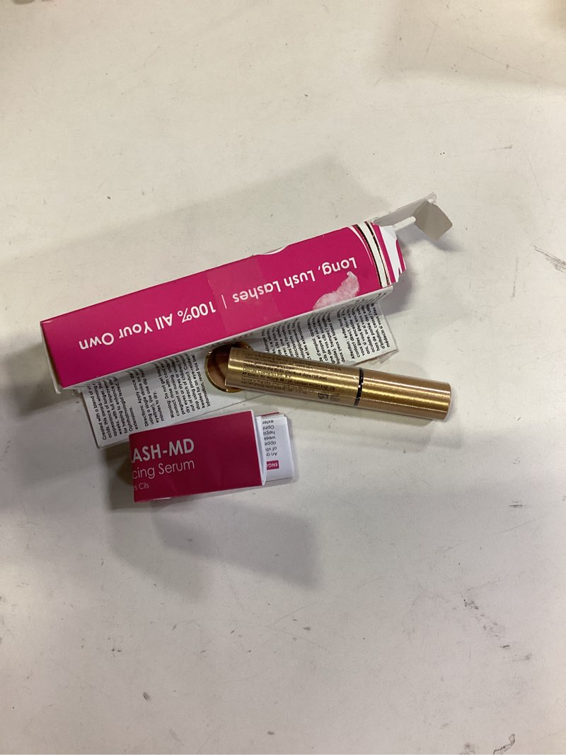 Condition photo showing Good Condition for Grande Cosmetics GrandeLASH-MD Lash Enhancing Serum - Peptide & Vitamin Infused Formula for Longer, Thicker, Fuller Looking Lashes - Ophthalmologist Tested, Cruelty-Free 1mL, 6-week starter supply