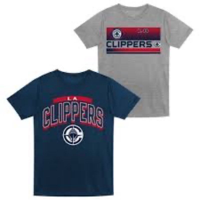 Los Angeles Clippers NBA Officially Licensed T-Shirt Heathered Team Color Basketball, Small