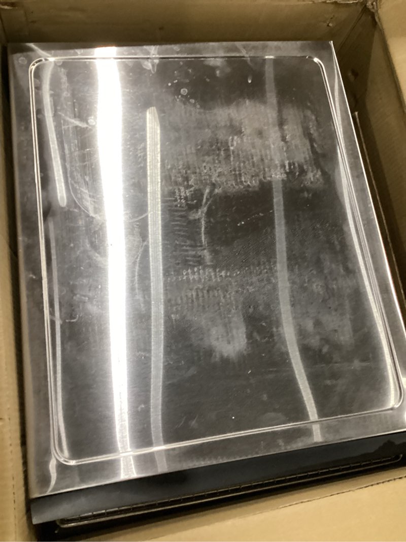 Condition photo showing Good Condition for cosori food dehydrator for jerky, 10 trays, 16.2ft² drying space, 165°f temperature control, 48h timer, 1000w dehydrator machine, stainless steel, for herbs, fruit, meat, and yogurt, silver silver 10 trays 10 trays dehydrator machine